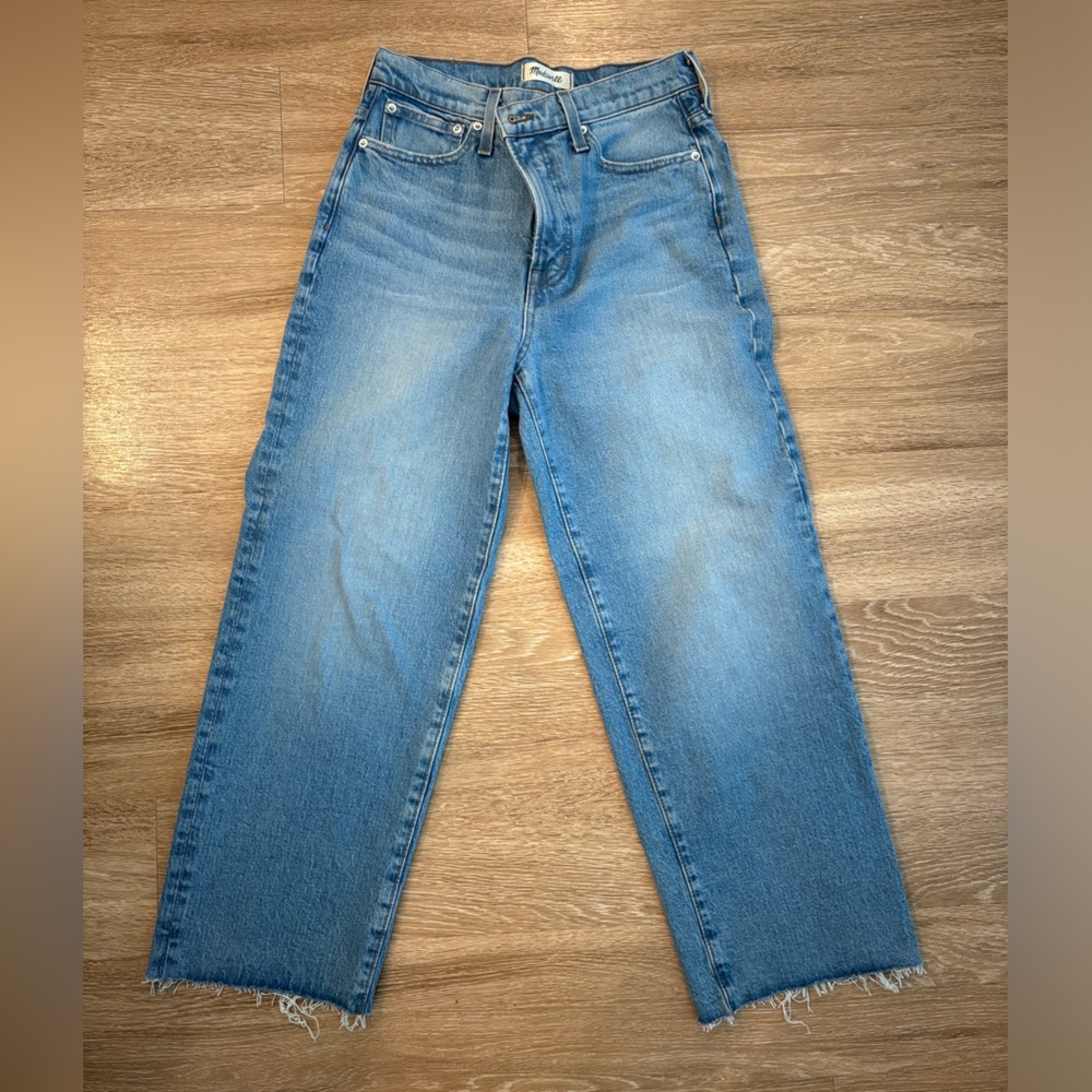 Madewell The Perfect Vintage Wide-Leg Crop Jean